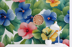 Flower Wallpaper Set 17 - Digital Paper Collection Product Image 5