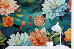 Flower Wallpaper Set 1 - Digital Paper Collection Product Image 3