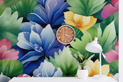 Flower Wallpaper Set 3 - Digital Paper Collection Product Image 3