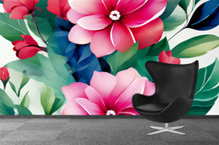 Flower Wallpaper Set 4 - Digital Paper Collection Product Image 4