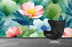 Flower Wallpaper Set 5 - Digital Paper Collection Product Image 4