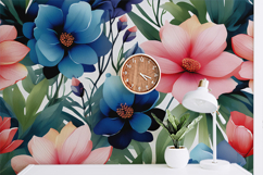 Flower Wallpaper Set 7 - Digital Paper Collection Product Image 5