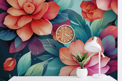 Flower Wallpaper Set 8 - Digital Paper Collection Product Image 3