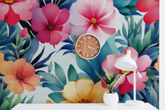 Flower Wallpaper Set 8 - Digital Paper Collection Product Image 5