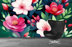 Flower Wallpaper Set 9 - Digital Paper Collection Product Image 2