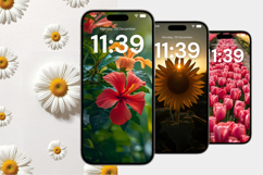 Aesthetic Vintage Flower Android iphone Wallpaper Pack Product Image 6