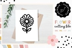 Flower SVG Cut File | Daisy SVG Cut File | Daisy Clipart Product Image 1