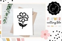 Flower SVG Cut File | Daisy SVG Cut File | Daisy Clipart Product Image 1