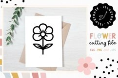 Flower SVG Cut File | Daisy SVG Cut File | Daisy Clipart Product Image 1