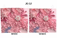 Flowered Tumbler Wrap, 20 oz tumbler wrap, Flowered Tumbler Wrap, Flowered Png