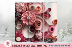Flowered Tumbler Wrap, 20 oz tumbler wrap, Flowered Tumbler Wrap, Flowered Png