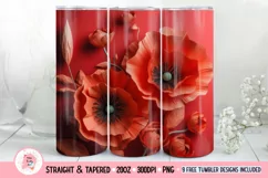 Flowered Tumbler Wrap, 20 oz tumbler wrap, Flowered Tumbler Wrap, Flowered Png