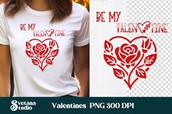 Rose clipart | Valentines sublimation | Flower clipart Product Image 1