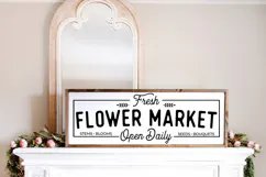 DIY spring decor SVG featuring colorful flowers and rustic charm.