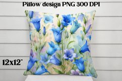 Flower pattern pillow design | Flower digital paper Product Image 1