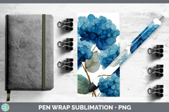 GorgeousFlowers 01 Alcohol Ink Pen Wrap design.