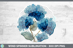 GorgeousFlowers 01 Alcohol Ink Wind Spinner design.