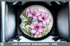 GorgeousFlowers 01 Car Coaster design.