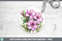 GorgeousFlowers 01 Keychain design.