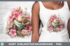 GorgeousFlowers 01 Bandana Summer Shirt design.