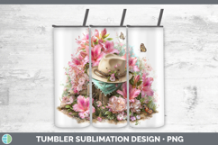 GorgeousFlowers 01 Bandana Summer Tumbler design.