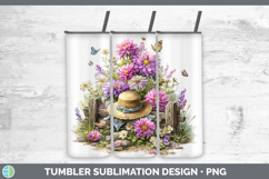 GorgeousFlowers 01 Bandana Summer Tumbler design.