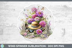 GorgeousFlowers 01 Bandana Summer Wind Spinner design.