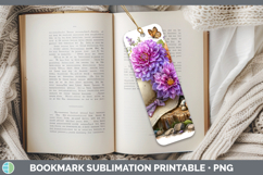 GorgeousFlowers 01 Bandana Summer Bookmark design.
