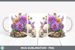 GorgeousFlowers 01 Bandana Summer Mug Wrap design.