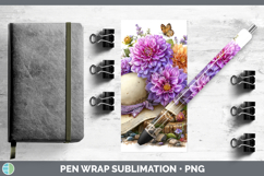 GorgeousFlowers 01 Bandana Summer Pen Wrap design.