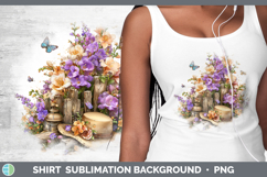 GorgeousFlowers 01 Bandana Summer Shirt design.