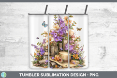 GorgeousFlowers 01 Bandana Summer Tumbler design.