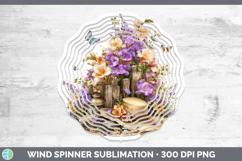 GorgeousFlowers 01 Bandana Summer Wind Spinner design.