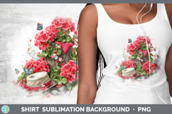 GorgeousFlowers 01 Bandana Summer Shirt design.