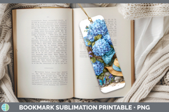 GorgeousFlowers 01 Bandana Summer Bookmark design.