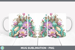 GorgeousFlowers 01 Bandana Summer Mug Wrap design.