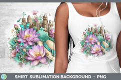 GorgeousFlowers 01 Bandana Summer Shirt design.