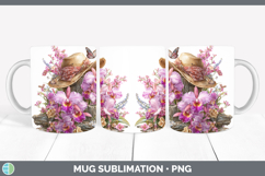 GorgeousFlowers 01 Bandana Summer Mug Wrap design.