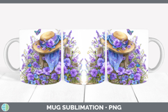 GorgeousFlowers 01 Bandana Summer Mug Wrap design.