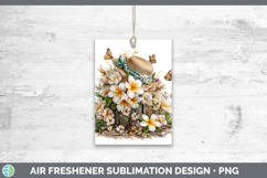 GorgeousFlowers 01 Bandana Summer Air Freshener design.