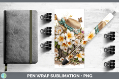 GorgeousFlowers 01 Bandana Summer Pen Wrap design.