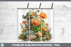 GorgeousFlowers 01 Bandana Summer Tumbler design.