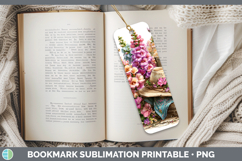 GorgeousFlowers 01 Bandana Summer Bookmark design.