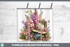 GorgeousFlowers 01 Bandana Summer Tumbler design.