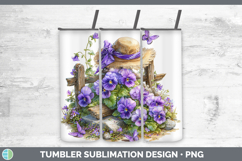 GorgeousFlowers 01 Bandana Summer Tumbler design.