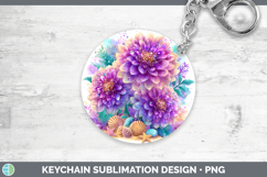 GorgeousFlowers 01 Beach Keychain design.
