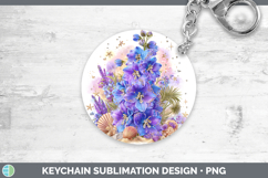 GorgeousFlowers 01 Beach Keychain design.