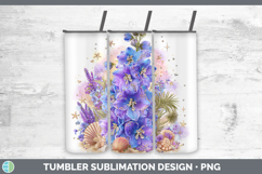 GorgeousFlowers 01 Beach Tumbler design.