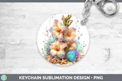 GorgeousFlowers 01 Beach Keychain design.