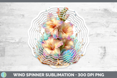 GorgeousFlowers 01 Beach Wind Spinner design.